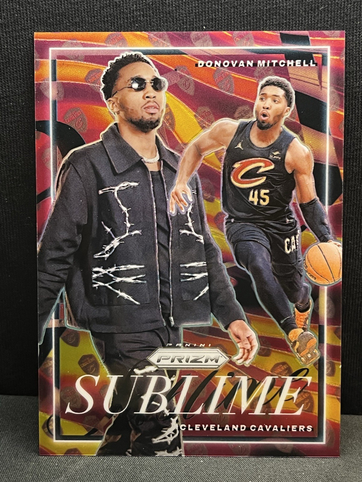 Panini 2024-25 Prizm Sublime Donovan Mitchell Cavaliers #13 SSP Case Hit