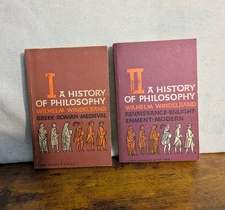 A History of Philosophy [Complete 2-volume Set] by  Wilhelm Windelband 1958 Book