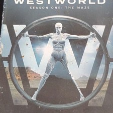 Westworld Season One The Maze DVD TV Series Tall Case Movie Franchise Complete