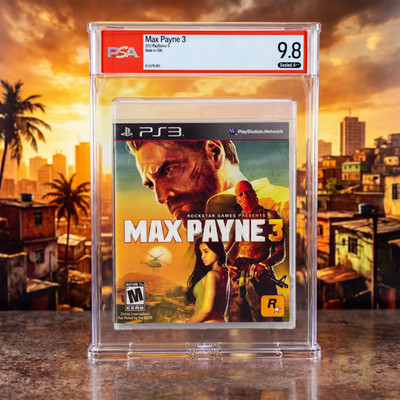 Max Payne 3   PSA 9.8 A++   PlayStation 3
