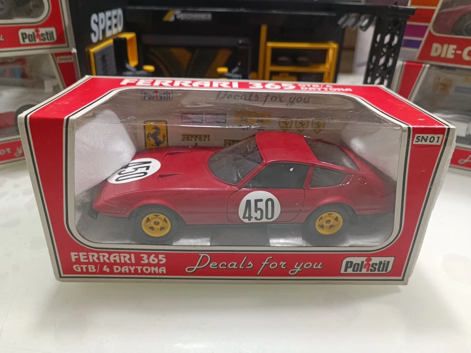 Ferrari 365 GTB/4 Daytona 1/25 Polistil Cod. SN01 #450 - Immagine 2 di 4