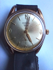 ROAMER Sport Vintage Swiss made 1950’s Men’s watch with probably original strap