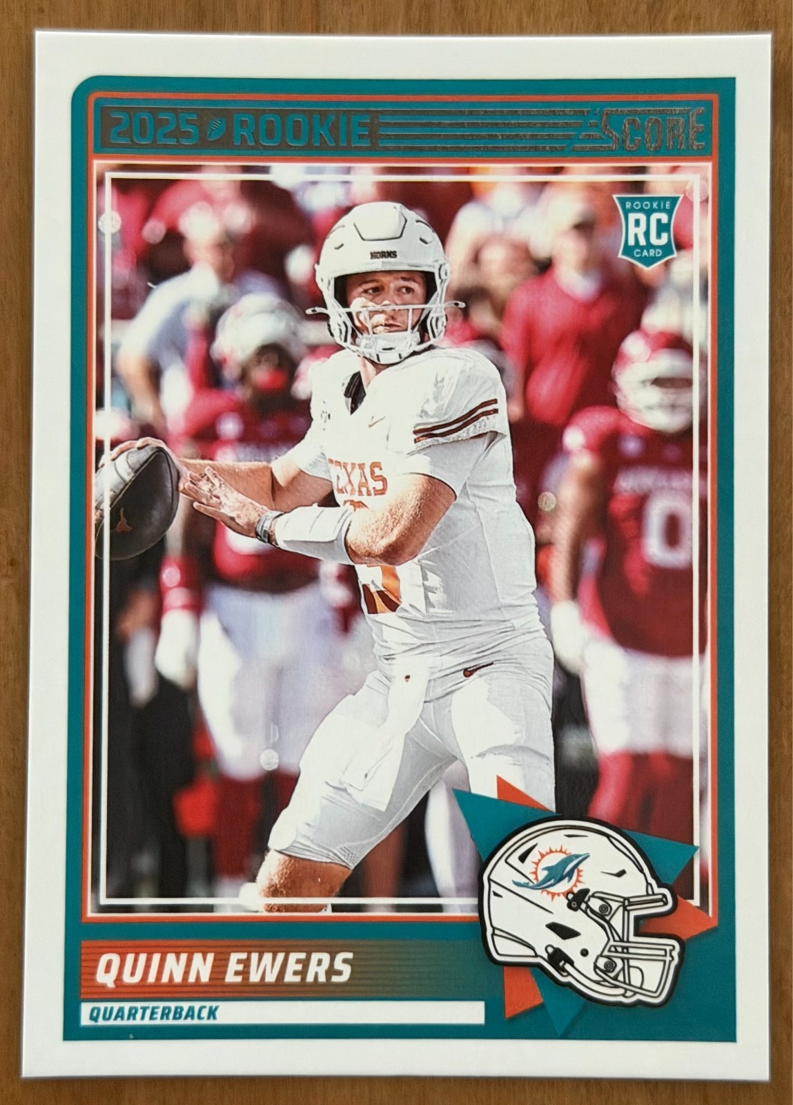 ungraded Quinn Ewers #75 [Rookie] 2025 Panini Score Rookie football card