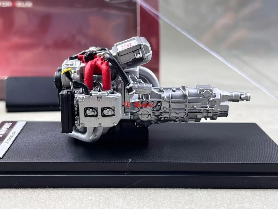 TG MH 1:18 JDM EJ20 Turbo STI WRX Engine Model Diecast Metal Car New - Image 4 of 4