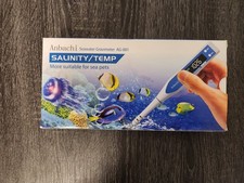 anbachi Digital Salinity Meter 3-in-1 Saltwater Tester