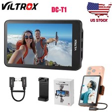 US VILTROX DC-T1 5" Vlog Selfie Monitor Screen Magnetic Back Camera Monitor
