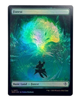 MTG | Forest | Secrets of Strixhaven | Foil | NM | EN