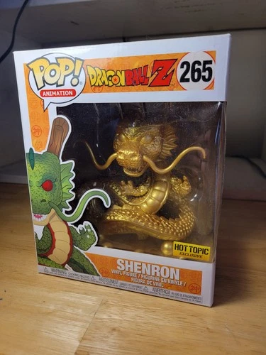 Funko Pop! Animation Dragon Ball Z Shenron Gold Hot Topic Exclusive #265