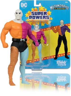 DC Direct - Justice League - Super Powers - 4.5'' Metamorpho Action Figure [Used