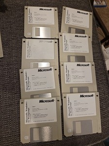 Microsoft Windows for Workgroups 3.11 - Complete 8-Disk Set Excellent Condition!
