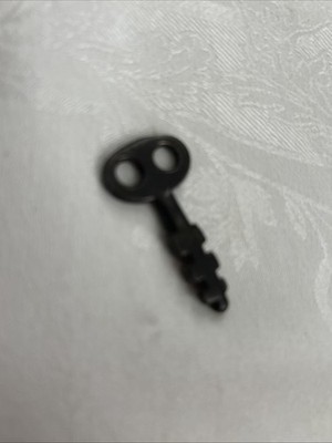 Antique Iron Thick Solid Padlock Skeleton Key 1.75   Different  