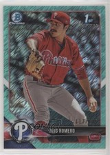 2018 Bowman Chrome Prospects Aqua Shimmer Refractor /125 JoJo Romero #BCP111 s3g