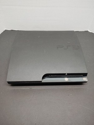 Sony PlayStation 3 PS3 Slim Cech2001A Turns On,Shuts Off. Console Only - Parts
