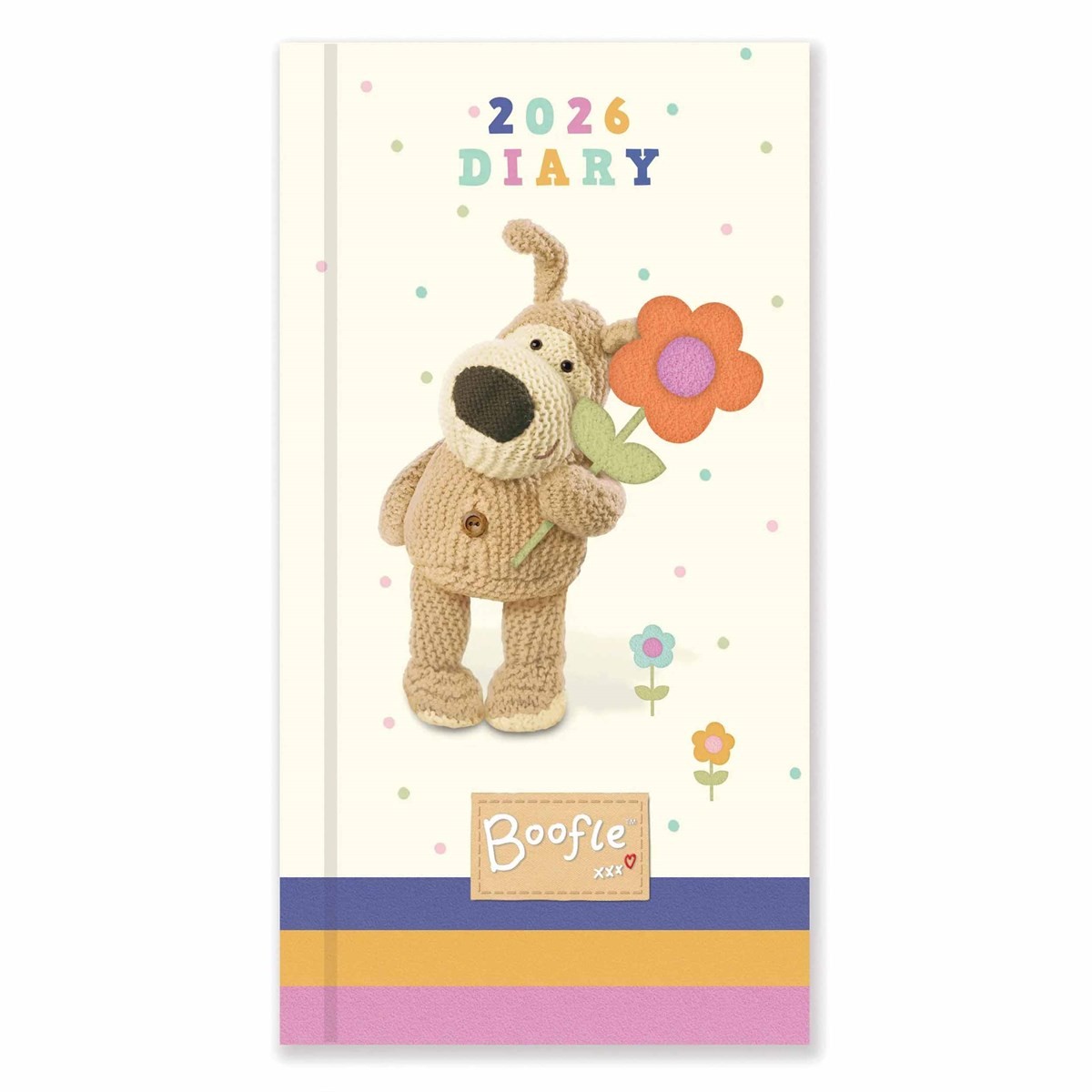 Boofle Slim Diary 2026, General Diaries, Week To View, Family, Gift