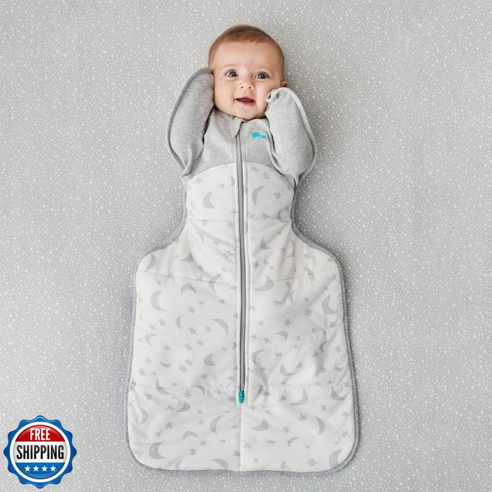 Love to Dream пеленать вверх очень теплый 3,5 TOG, белый, новорожденный, 5-8,5 фунтов, драма - Изображение 2 из 4