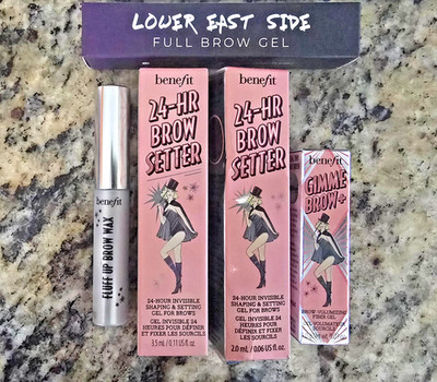 NEW Benefit Cosmetics 24HR Brow Setter Wax Gimme Brow Gel Blonde Clear LOT 5 pc