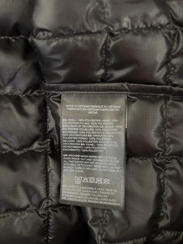 The North Face Men’s Big & Tall Thermoball Quilted Jacket TNF Black 4X NWT $200 image 14