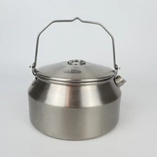 GSI Outdoors Glacier Stainless Steel Tea Kettle 1 Qt – Camping – Preowned