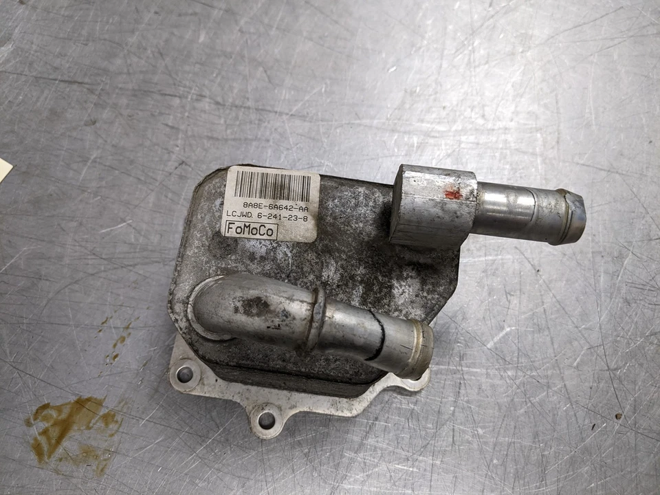 Oil Cooler For 16-19 Ford Police Interceptor Utility  3.7 8A8E6A642AA - Image 2 of 4