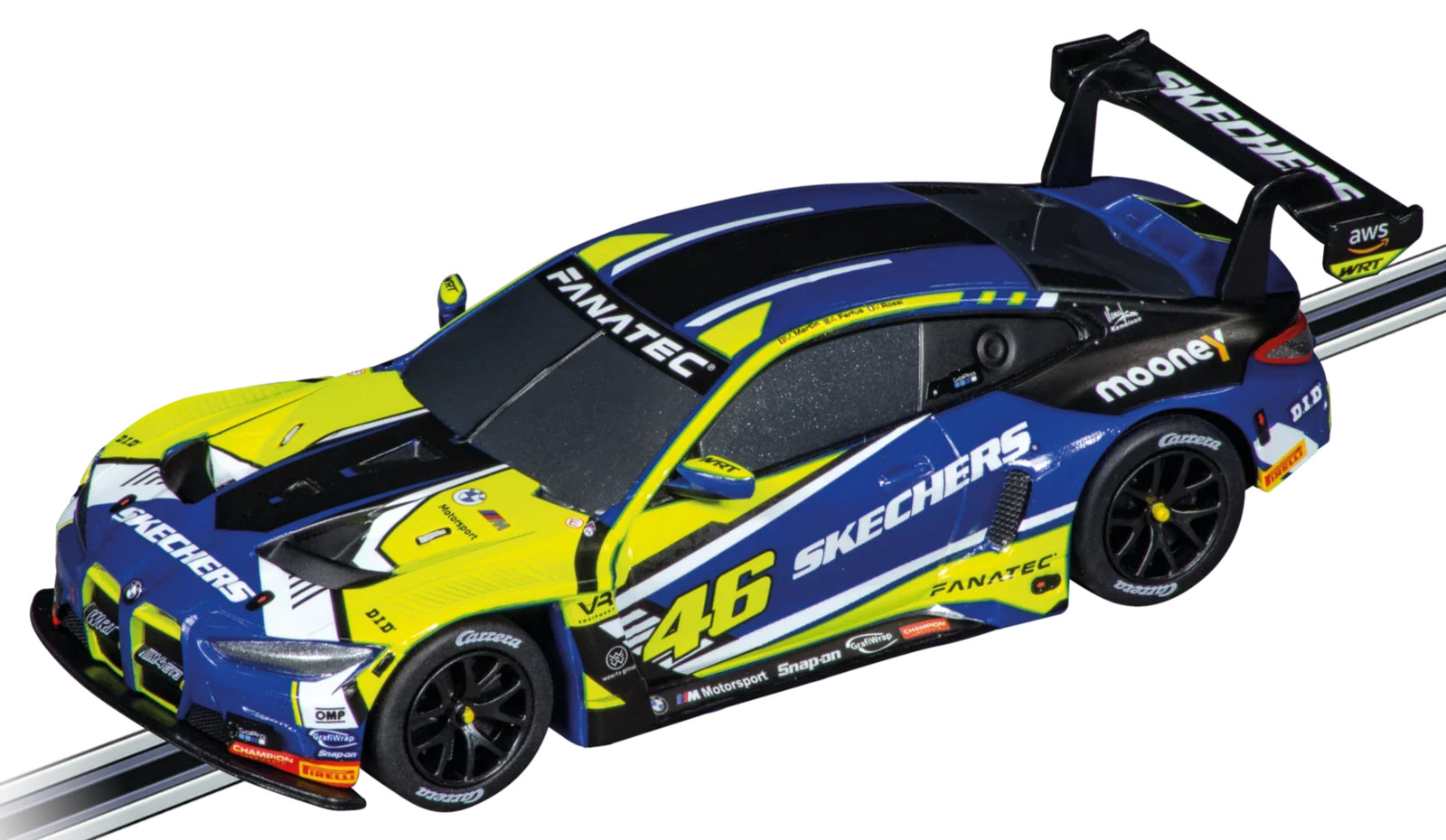 Carrera 20064246 Carrera GO!!! BMW M4 GT3 ""Valentino Rossi""
