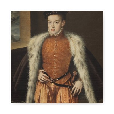 Sánchez Coello, Alonso - Prince Don Carlos - Canvas Wall Art