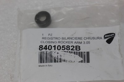 84010582B NEW OEM 2013-2025 DUCATI ADJUSTER, CLOSING ROCKER ARM 3.05MM DIAVEL