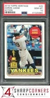 2018 TOPPS HERITAGE ACTION ALL-STAR ROOKIE #25 AARON JUDGE YANKEES PSA 10