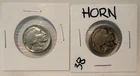1937 Buffalo Nickel CHOICE BU *UNCIRCULATED& 1938-D (Lot of 2)