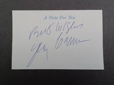 Johnny Carson (d. 2005) Signed 2.5