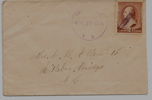 1884 - Harrisville, New Hampshire - Scott #210