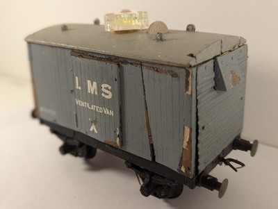 Spur O Holz gebaut LMS belüfteter Lieferwagen