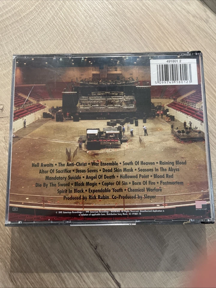 Slayer - Decade of Aggression Metal Destruction Metallica Megadeth Slipknot - Bild 2 von 2