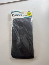 Vintage Style Black Pocket Clip Eyeglass case. Pocket protector