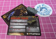 BattleTech Coolant Truck  -- Second Star League Assault Lance + Cards