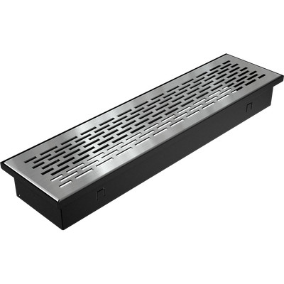 Lüftungsgitter floor 9x40 Edelstahl