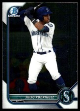 Julio Rodriguez 2022 Bowman #BCP-45 Seattle Mariners FREE SHIPPING AutographDen
