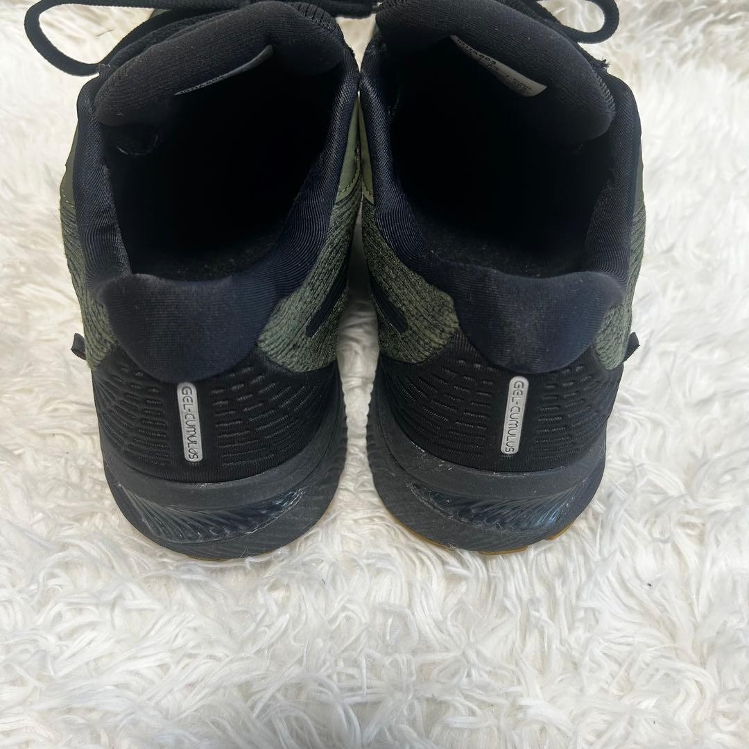 Asics Men's Running Shoes GORE-TEX Olive Green 25cm Excellent Condition thumbnail 9