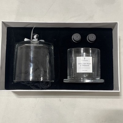 Aromaster Crystal Aroma Diffuser, 400G Crystal Stone, 2 10mL Oil Bottles (M, F5)