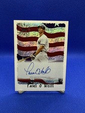2025 Topps Archives - 1995 Topps Cyberstats Autographs Paul O'Neill #95CA-PO...
