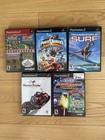 PS2 Game Bundle Lot of 5 Tested Namco Museum Power Rangers NHRA Transworld