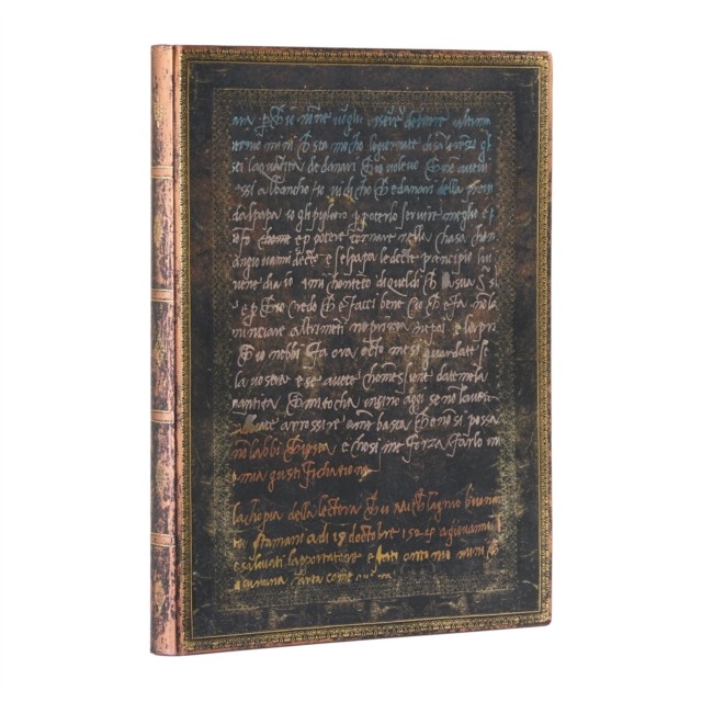 Michelangelo, Handwriting Ultra Unlined Softcover Journal, 176pg, 100GSM by