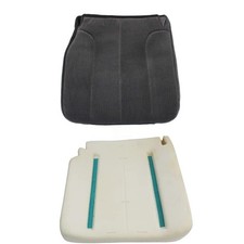 GXARTS Cloth Dark Gray Driver Bottom Seat Cover and Bottom Foam Cushion Compa...