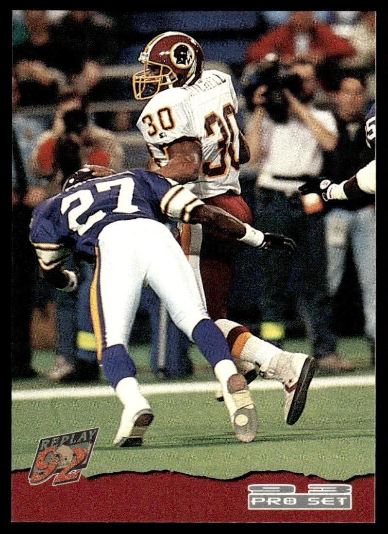 1993 Pro Set Brian Mitchell #22