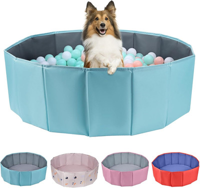 Dog Ball Pit, Ball Pit for Toddlers, Foldable Ball Pit for Dogs, Dog Ball Pit