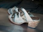 Freebird by Steven Caprice Heel Slide Sandal  Leather Sz 9 NWOB Boho Western — photo 1