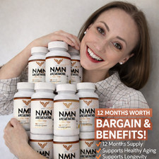 NMN + Resveratrol 1100mg (99%+) Anti-Aging NAD+ ENERGY REPAIR ( 720 caps)