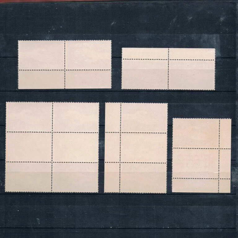 Israel 1963 MNH Hunger Lot,Heart,Gutter ,tete beche ,corner blk #237 Irs-17d,c,a - Image 2 of 2