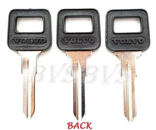 3 Pieces of KEY BLANK For Volvo 740 760 780 240 DL GL 960 940 GLE 0082 - Picture 3 of 5
