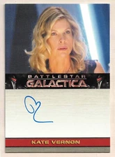 *Battlestar Galactica Season 3: Autograph Card of Kate Vernon as Ellen Tigh