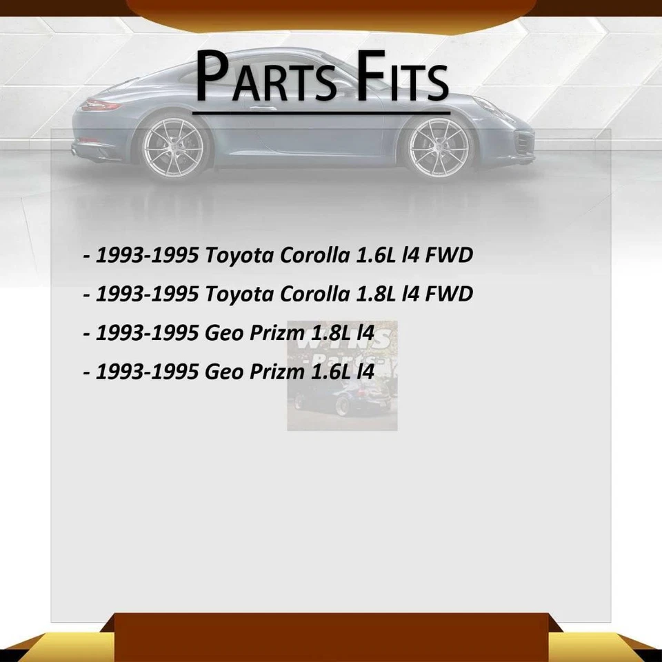 2 Dorman Front Lower LH RH Suspension Control Arm For Geo Prizm 1993 1994 1995 - Image 2 of 4